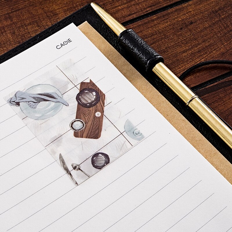 Journal Diary Notebook 6 Ring Binder Refillable Diary Notepads, Journal Personal Travel Journal Diary Planner Organizer