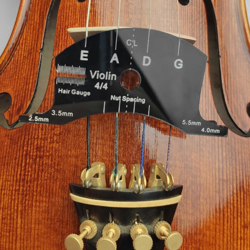 Multifunktions-formschablone für geigenstege , 4/4 geigenstege-reparatur-referenzwerkzeug, griffbrettschaber-herstellungswerkzeug