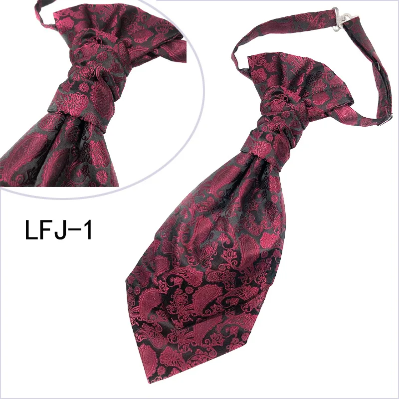 35*12Cm Vest Hals Stropdas Cravat Man Jurk Pak Smoking Dubbele Hong Kong Knoop Stropdas Stropdas Askluit Gentleman Stropdassen Feest Voorgebonden: Paars