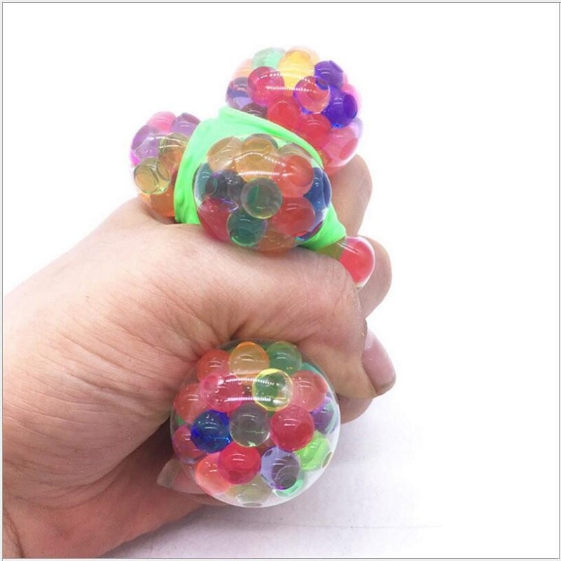 1PCS Funny Smiley Face Anti Stress Reliever Ball For Adult Mood Toys Squeeze Relief