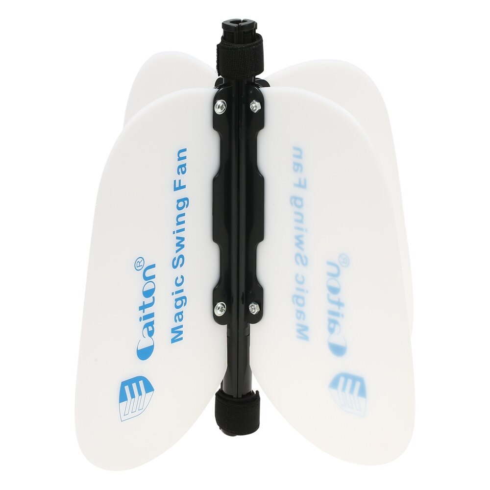 Golf Training Aids Golf Pinwheel Swing Trainer Fan Power Speed Practice Training Grip Aid Removable Golf Accessories: White