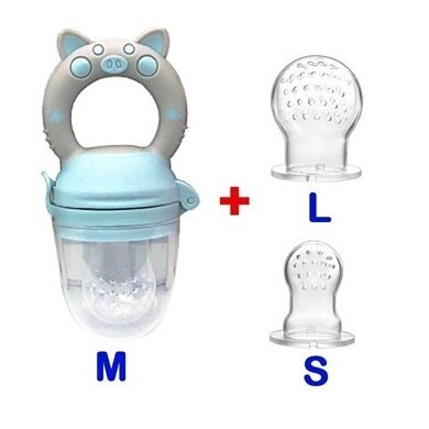 1/3PC Newborn Baby Feeding Bottle Fresh Food Fruit Milk Feeding Bottles Nibbler Infant Baby Supplies Nipple soother Bottles: A6
