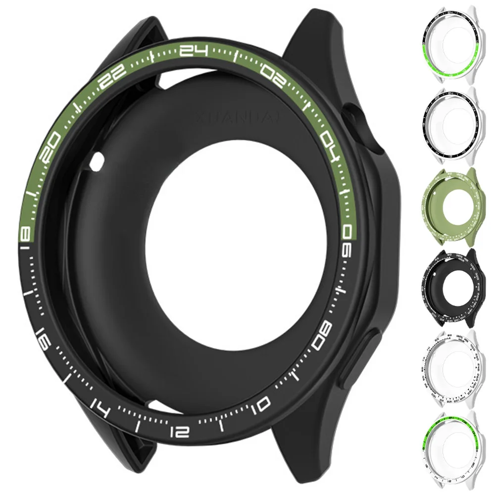 Coque en silicone souple pour Huawei Watch GT 4, coque creuse de 46mm, Flexible pour Huawei Gt4 41mm, accessoires de Protection durables