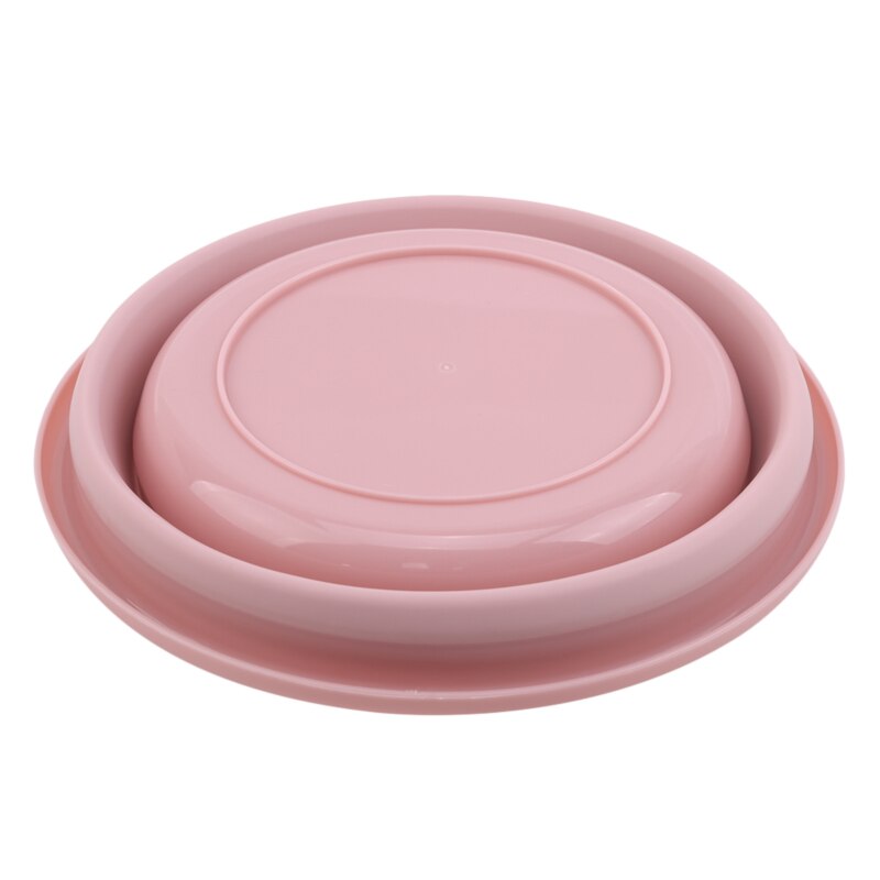 Lavabo de plástico plegable para exteriores, contenedor de cubo plegable de Color sólido, Herramientas de limpieza para el hogar y exteriores