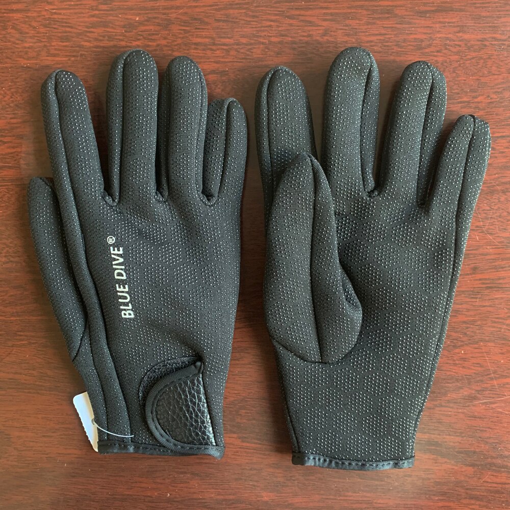 Gants de plongée en néoprène pour hommes et femmes, 1 paire, 2 couleurs, noir, rose, antidérapant, bleu, pour les amateurs de plongée, épaisseur 1.5mm, flambant neuf