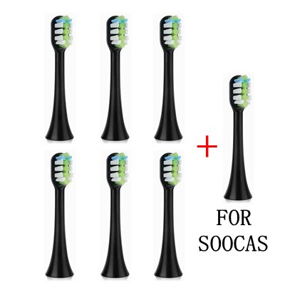 Wymienne głowice szczoteczek robić Xiaomi Soocas X3 robić SOOCAS / Xiaomi Mijia SOOCARE X1 X5 elektryczne końcówki robić szczoteczki: D