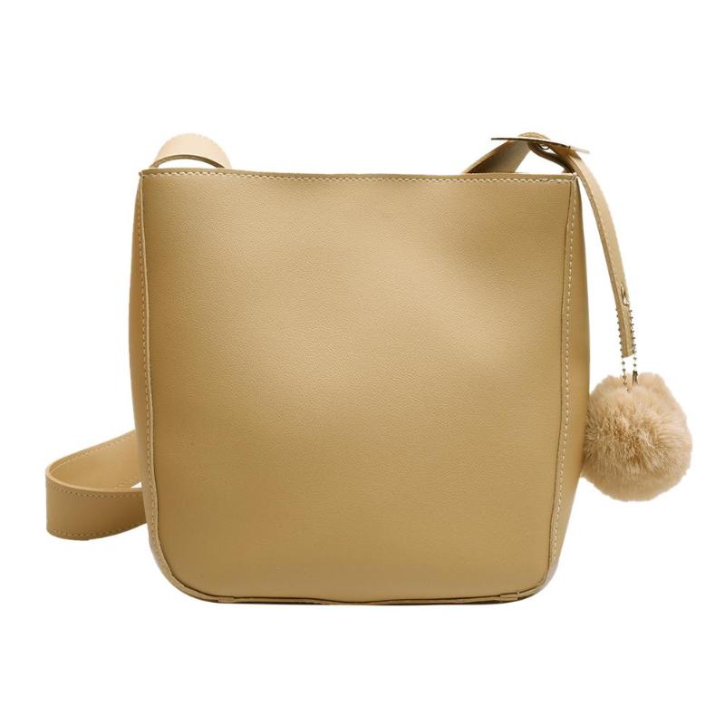Vintage liten damedusk bøtteveske for luksushåndvesker kvinner skuldervesker kvinner pu lær skulder crossbody bag