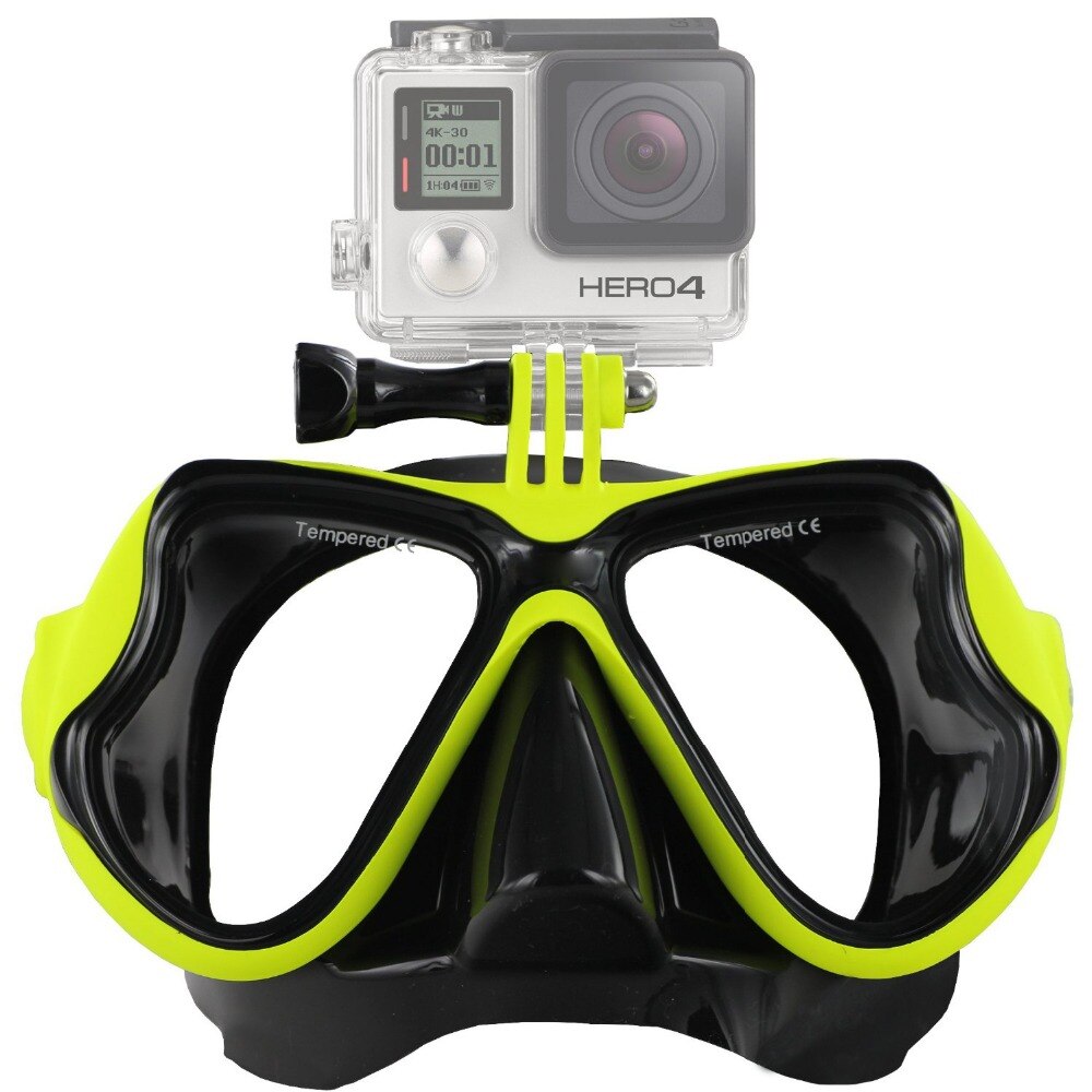 Go Pro Diving Mask Sports Swimming Dive Scuba Glasses for GoPro Hero 4 Session 3+ SJCAM SJ4000/SJ7000 FOR XiaoMi Yi FOR SONY