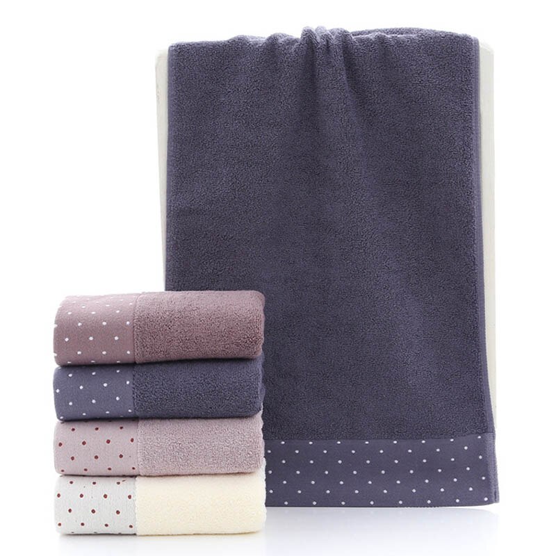 Wzór punktowy ręcznik akcesoria łazienkowe zgredek ręczniki dla dorosłych miękka bawełniana prezent ręcznik 34*74cm 1 PC domowe sprzęty czyszczące