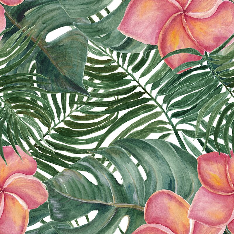 100% Polyester Fabric Custom Printed Cloth for dress Floral Plant Print Thin Stretch DIY Clothing Patchwork