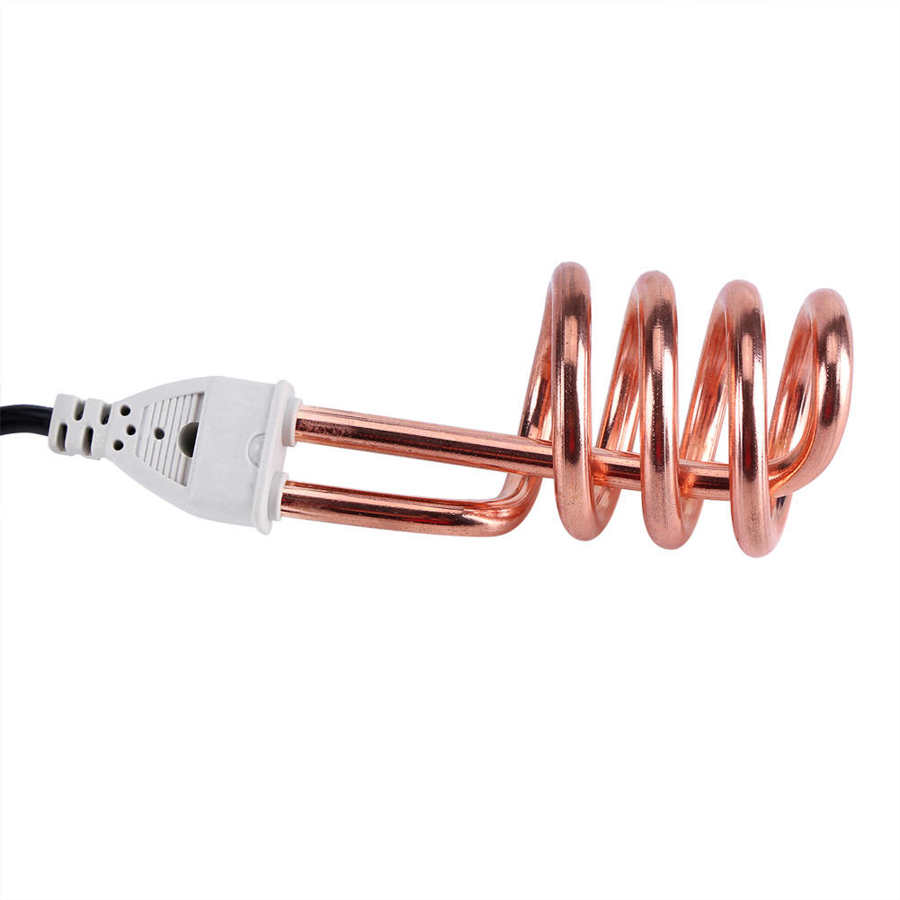 2500W Portable Immersion Electric Heater Boiler Water Heating Element Travel Use 220V Tool