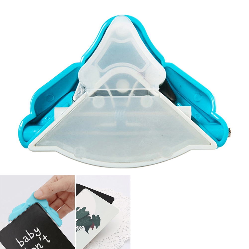 R5 DIY Mini Corner Rounder 5mm Card Paper Punch Craft Fillet Corner Cutter Circle Pattern Photo Cutter Tool Stationery