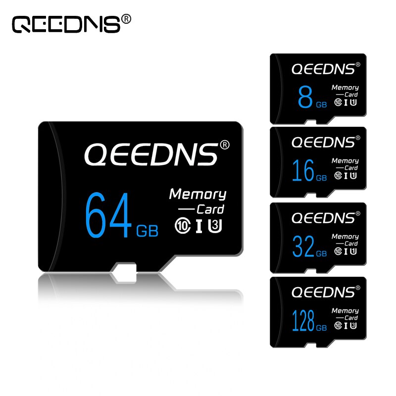 Micro TF Card Class 10 64GB 32GB 16GB 8GB Mini SD Mmeory card High Speed 128GB 256GB U3 C10 flash drive card For Phone/ Drone