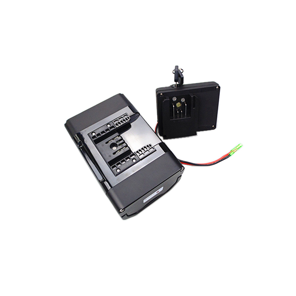 39 40 42 pcs 18650 cells Folding Ebike Battery Box Electric Tricycle Battery Box 24V 36V 48V Seat Post Mount Battery Case