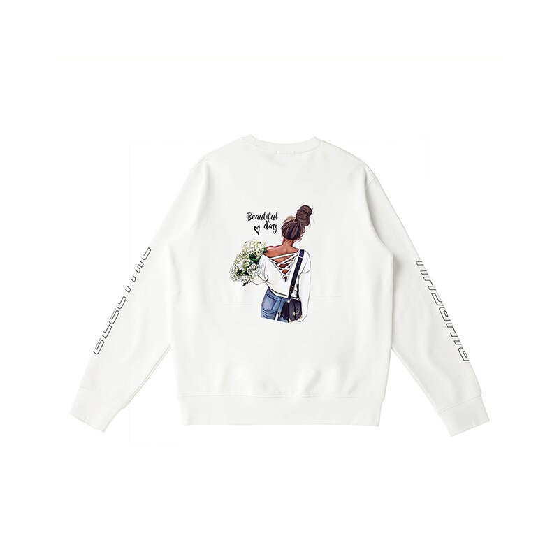Parches de transferencia térmica para ropa de niña, Parche de ropa respetuosa con el ambiente, camiseta artesanal, plancha, novedad