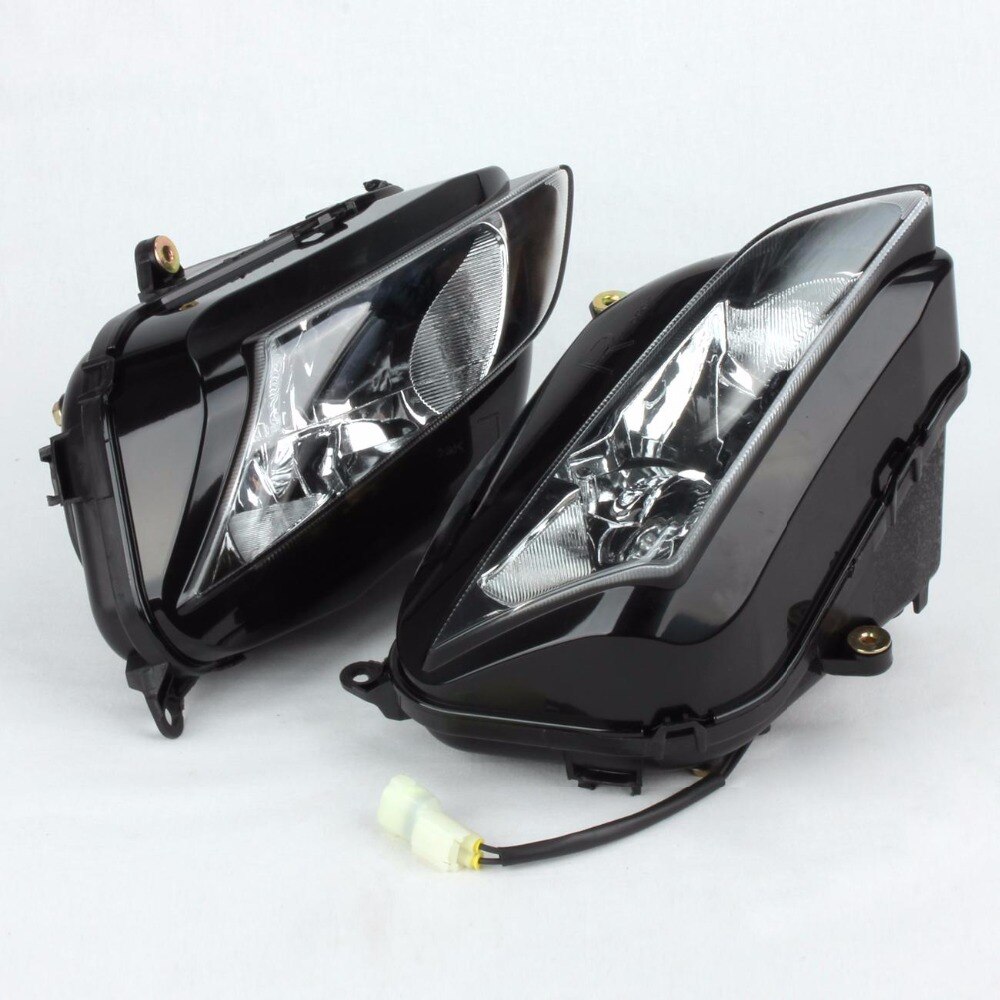 Motorcycle Front Light Headlight Head Lamp Headlamp Assembly Kit For Honda CBR 600 RR CBR600RR 2007