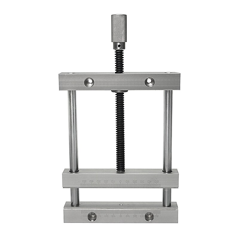 Fladtang manumotiv 140mm skrue præcision parallel-kæbe skruestik almindelig skrue qgg til cnc maskine