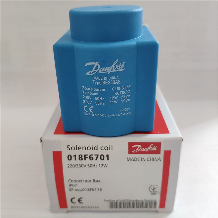 Bobine D'électrovanne Danfoss 018f6732 6193 018f6756 Be230cs