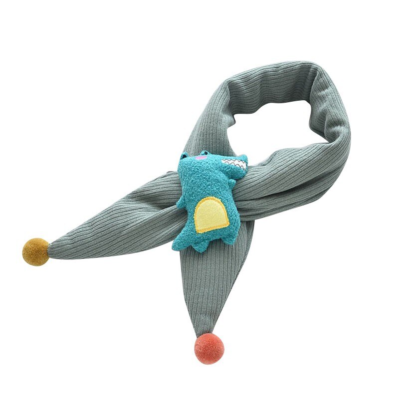 60-80cm Baby Schal Jungen Mädchen Winter Wärmer Karikatur aufbringen Schal Kleinkind Dicke Baumwolle Kragen Schals Kleinkind Halstücher: B
