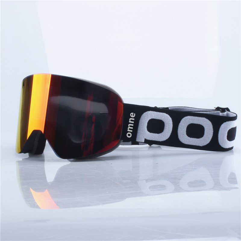 Skibrille mit magnetischer Doppelschichtlinse, Magnet, Skifahren, Antibeschlag, Snowboardbrille, Herren und Damen, Skibrille, Brillen, mehr Linse