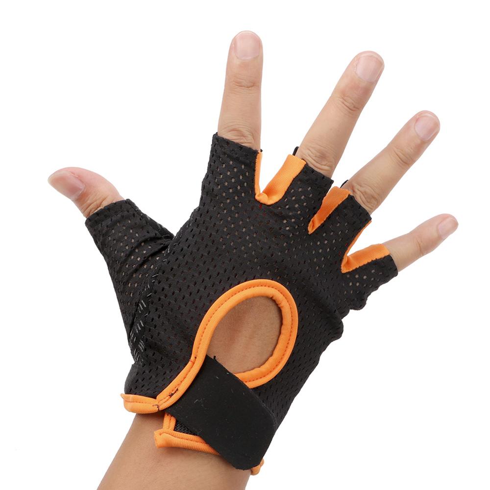 Half Finger Hand Gym Fitness Gloves Power Weight Lifting Women Men Crossfit Workout Bodybuilding Protective Gloves