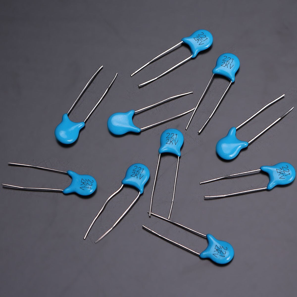 Kit surtido de condensadores cerámicos de alta tensión 1KV/2KV/3KV de 20 valores 200 Uds más nuevos