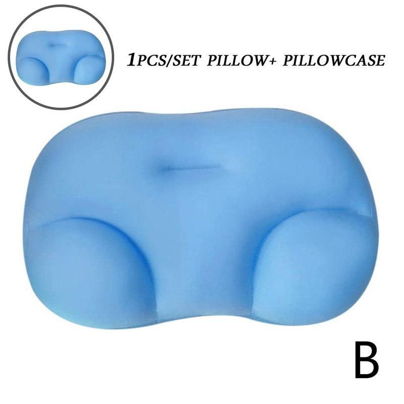 Oreiller de sommeil tout rond nuage oreiller cou soutien oreiller en forme de papillon oreiller ergonomique en mousse doux orthopédique oreiller cervical: 14