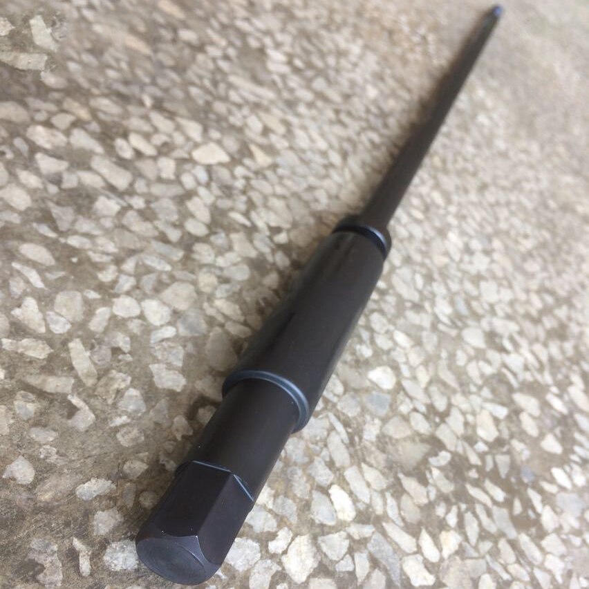 1PC Taiwan Vertical Rocker Turret Milling Machine Overall Drawbar 7/16 Fine Pitch R8 Pneumatic Tool Change Draw Bar