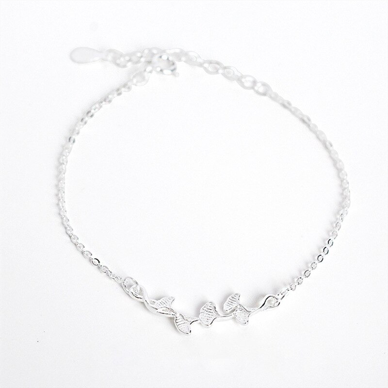 Bonlavie Blad Eenvoudige Mode Armband Kleine Verse Gingko Leaf Armband Voor Vriendinnen