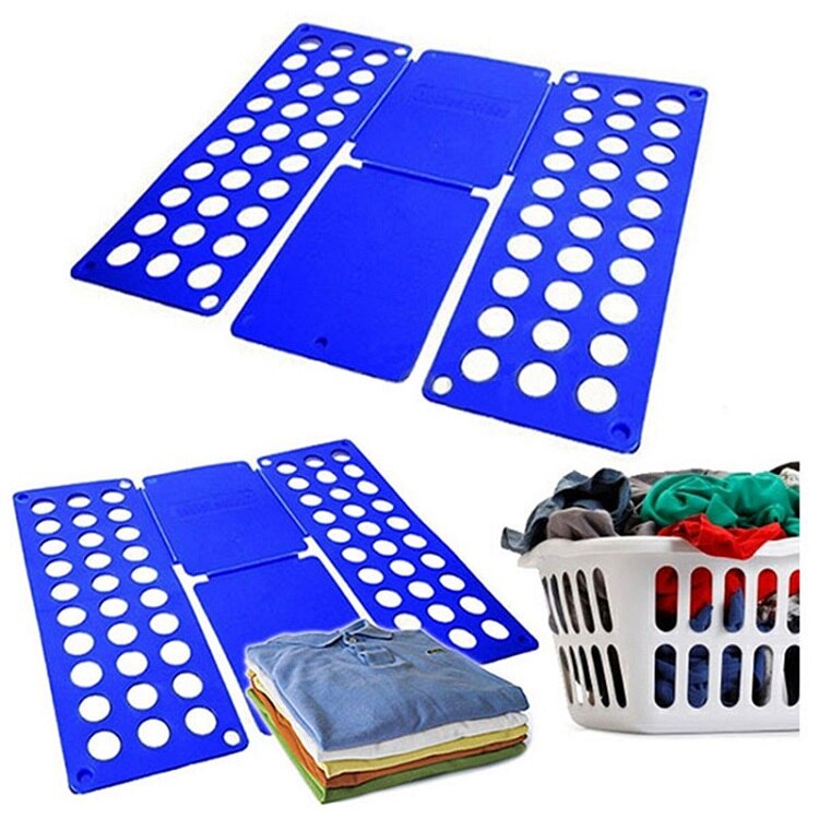 Tabla de plegado rápido para camiseta, carpeta de ropa mágica para niños, práctica y desmontable, Clip de almacenamiento para ropa,