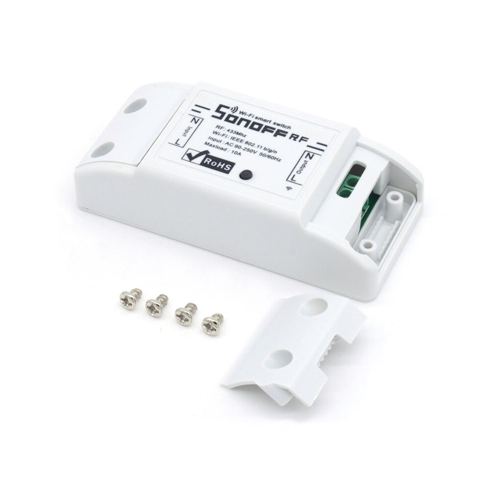Sonoff Rf Wifi Schakelaar 433 Mhz Rf App Controle Smart Home Automation Werken Met Alexa Google Thuis