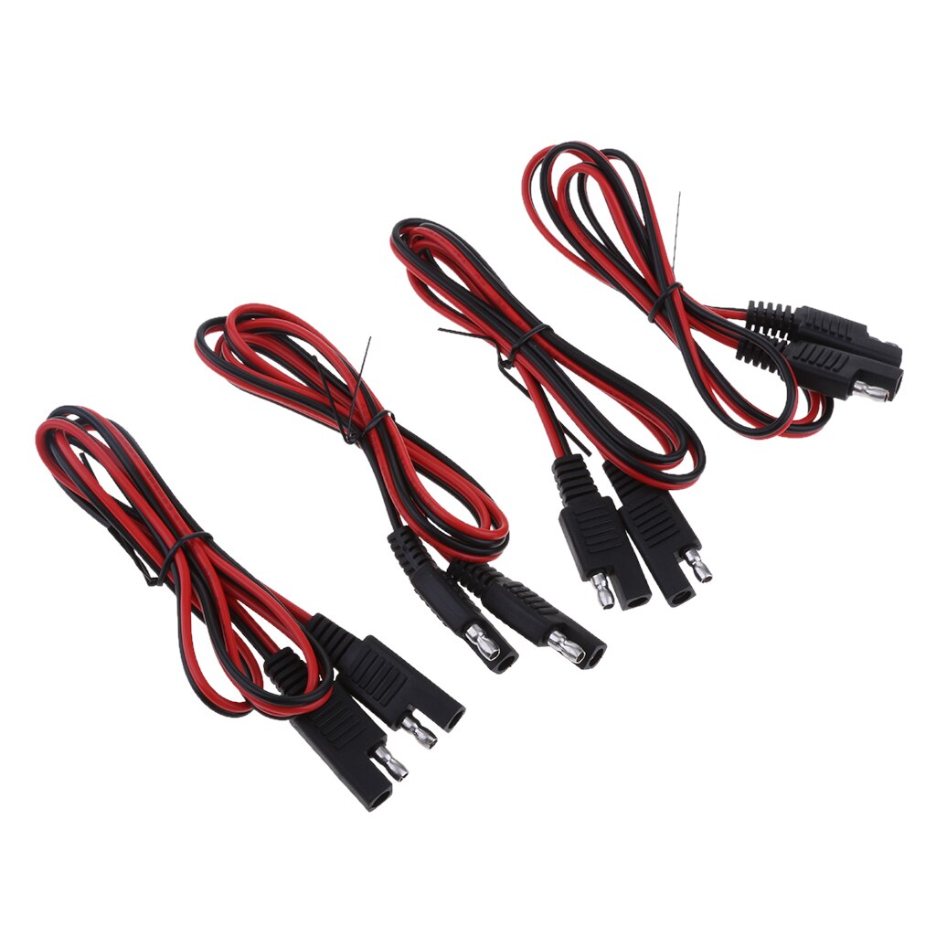 Heavy Duty Quick Disconnect Wire Harness SAE Connectors Kit - 18 Gauge