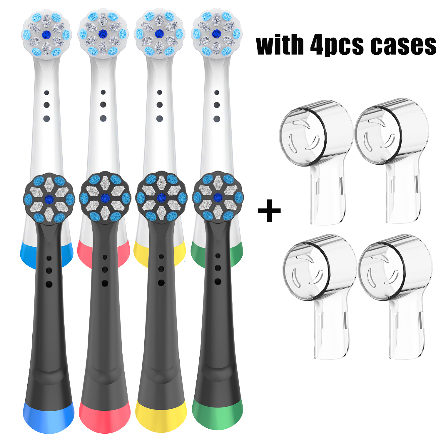 Opzetborstel Compatibel met Oral-B iO-serie elektrische tandenborstels, iO3/iO5/iO6/iO7/iO8/iO9/iO10 Opzetborstels Ultimate Clean: MULTI
