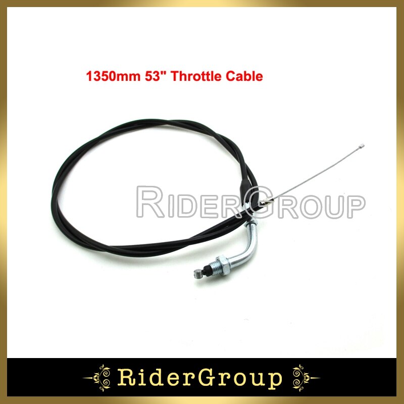 1350mm 53" Throttle Cable For ATV Pit Dirt Bike Mini Chopper Gas Scooter 196cc 200cc Mini Baja Heat Warrior MB165 MB200