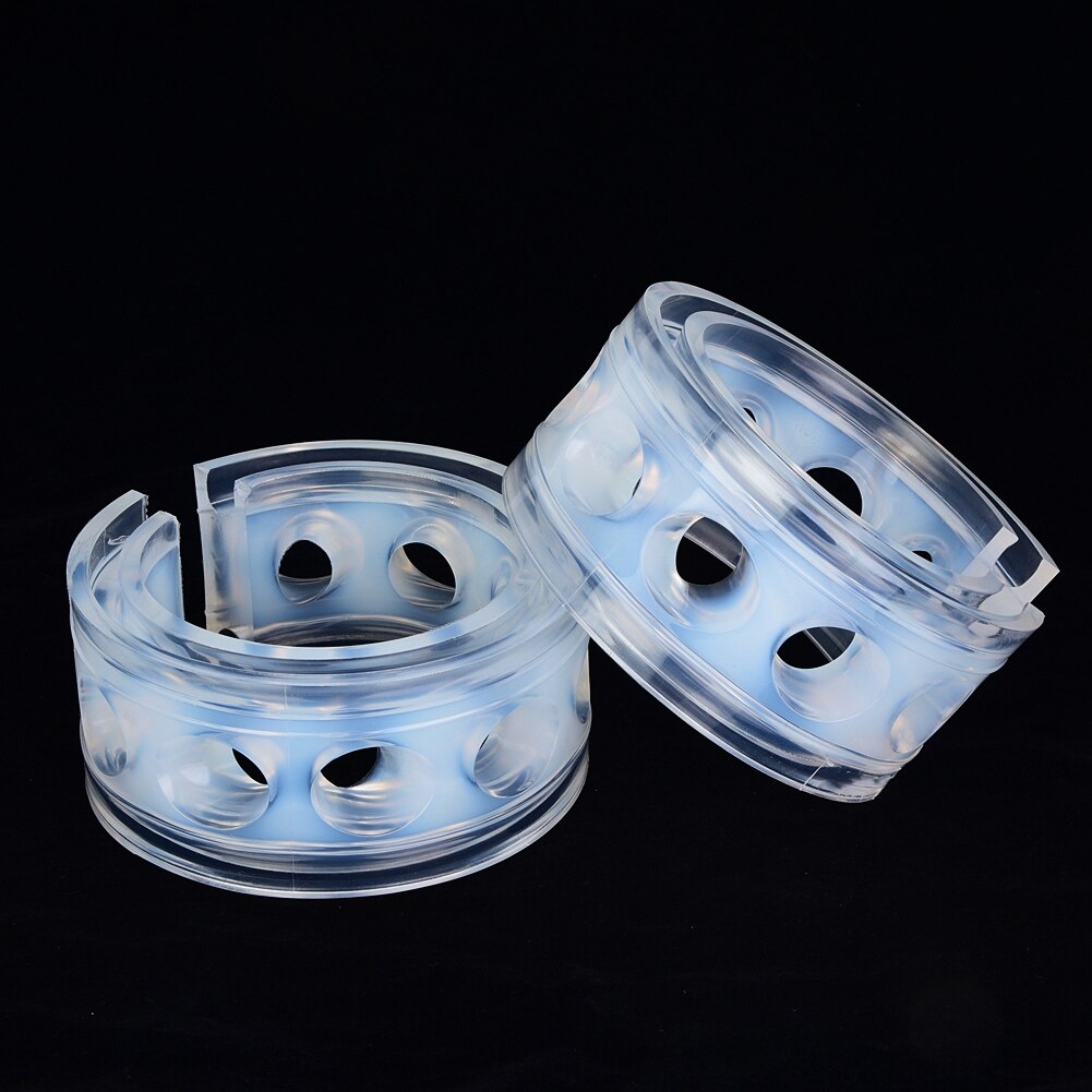 2pc Transparent Car Shock Absorber Retainer TPE Sp... – Grandado