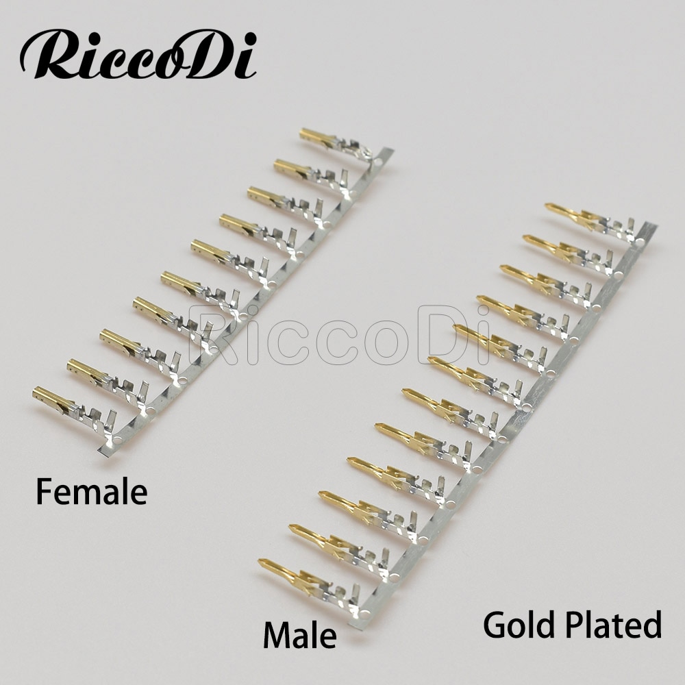 100 Stks/partij 5557 5559 Mm Automotive Kabelboom Connector Terminal
