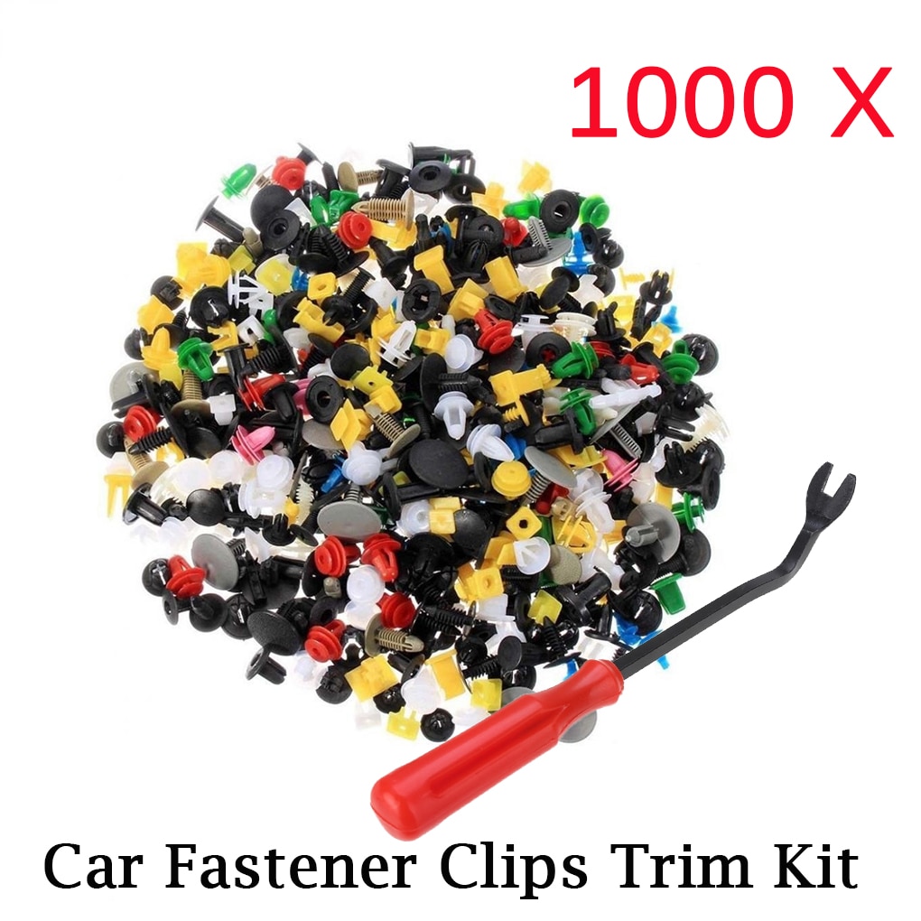 1000Stck 30 arten Universal- gemischt Auto Verschluss Auto Stoßstange Clips Halter Auto Verschluss Niet Tür Tafel Liner für Alle Auto