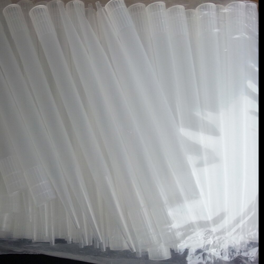 300pcs/lot 5ml disposable plastic pipette tips for Adjustable Micropipette Pipette ID 9mm