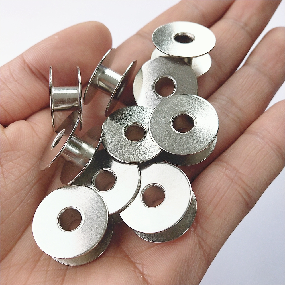 10 st industriell symaskin bobiner spole för juki singer consew brother jack siruba kansai typisk zojie yamato