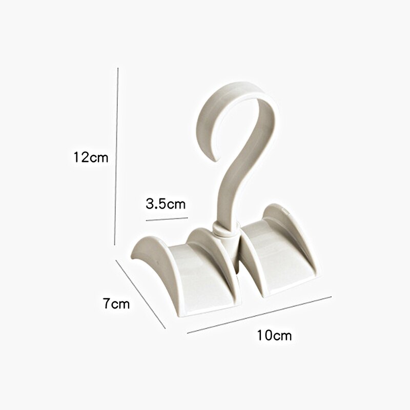 Multi-Function Bag Storage Rack 360 Degree Rotating Hanger Closet Storage Organizer Hook for Handbag Scarf Tie Rack Holder