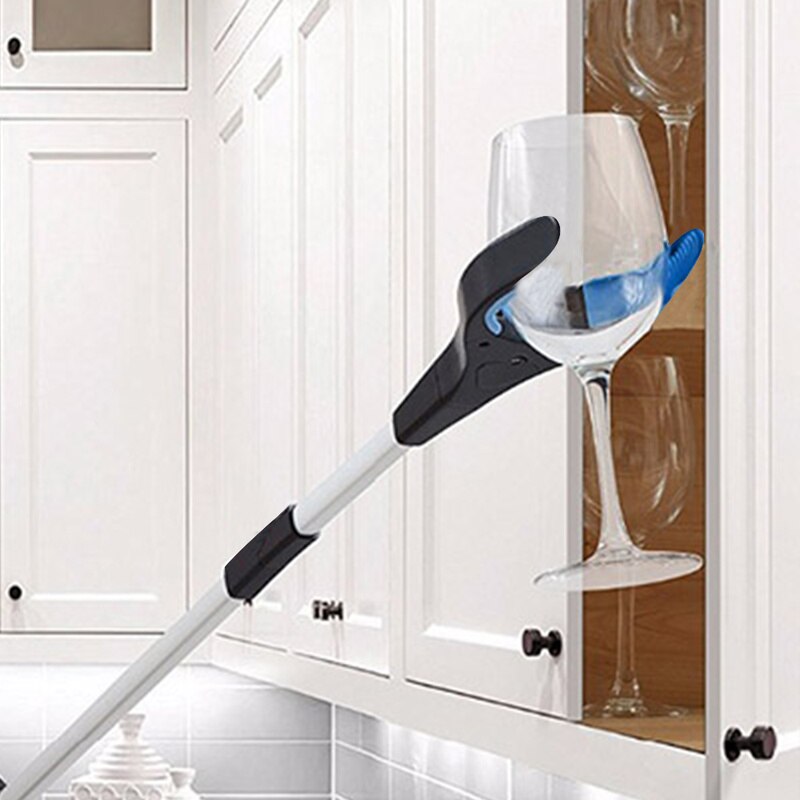 Pinza plegable para recoger basura, herramienta de agarre de brazo largo para ayudar a doblar, ahorrar pinzas, recoger basura,