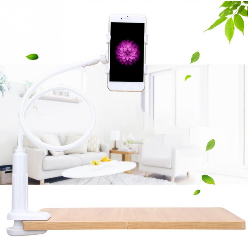 360 rotierenden Flexible Lange Arme Handy Halter Desktop-Bett Faul Halterung Telefon Stehen für iphone Tablet