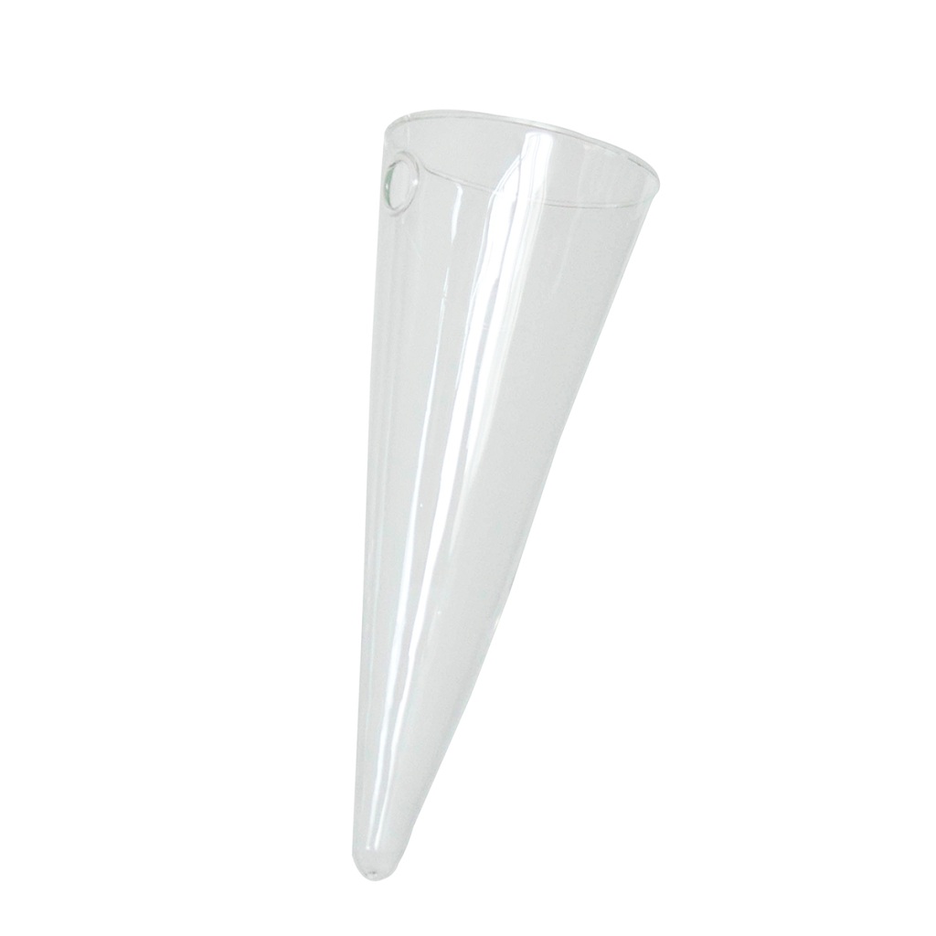 1Piece Hanging Glass DIY Bottle Pot Flower Plant Vase High Borosilicate Container Cone Shape