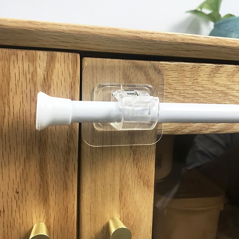 One set of powerful curtain rod hanging clip hook shower curtain rod hanging clip bearing 3.5kg