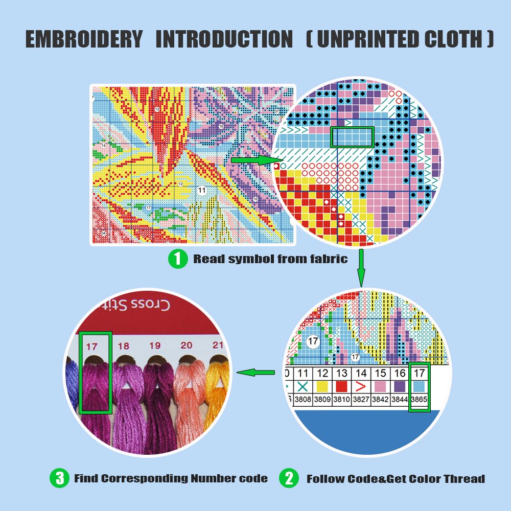 Cross Stitch Bookmark Flowers Animal Pattern Embroidery Cartoon DIY Handmade Sewing Book Decor Marks Art Crafts Girl