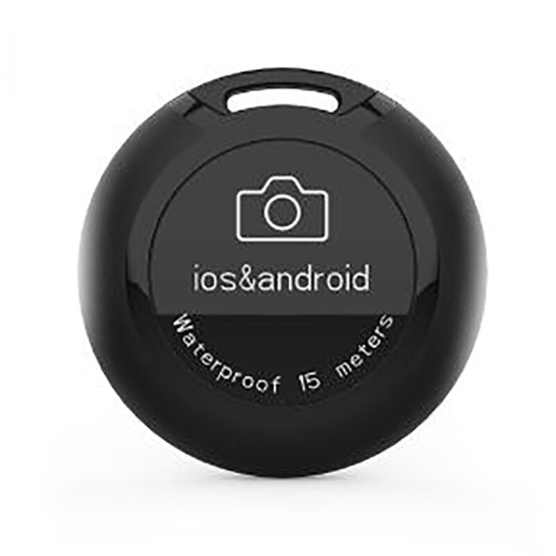 Universele Afstandsbediening Sluiter Clicker Draadloze Bluetooth Selfile Knop Controller Compatibel Voor Ios En Android: Default Title