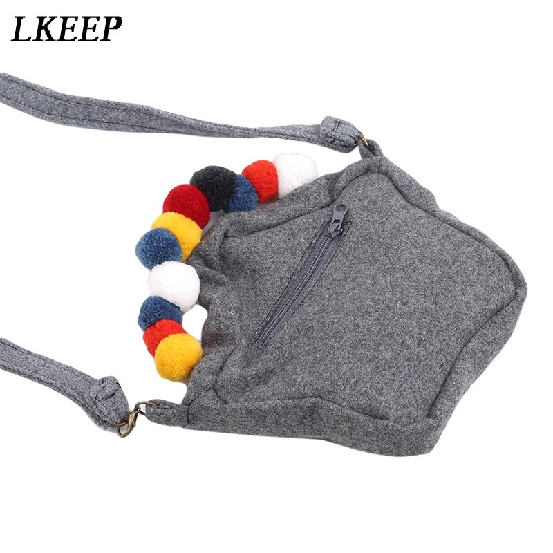 High-grade Kreative Mädchen Geldbörsen Grau Tuch Kleine Tasche Modische Empfindliche Schulter Taschen Für Mädchen