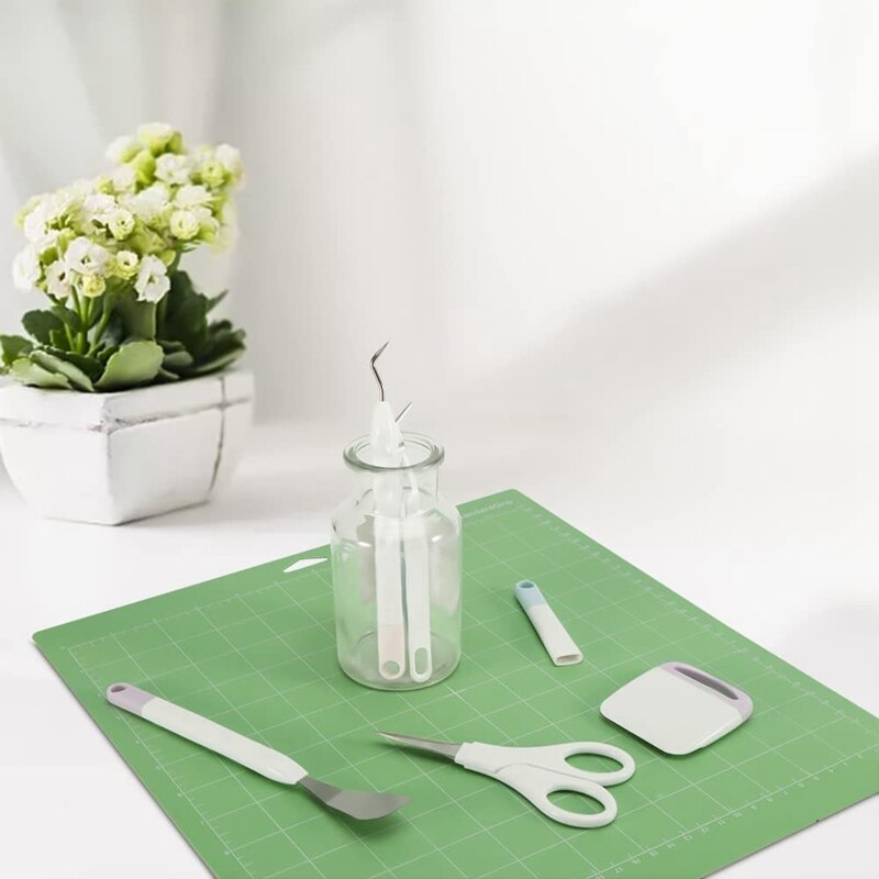 Weeding Tools For Vinyl, Craft Vinyl Weeding Tools Set With Cutting Mat Kit For Silhouettes, Cameos, Lettering, Splicing