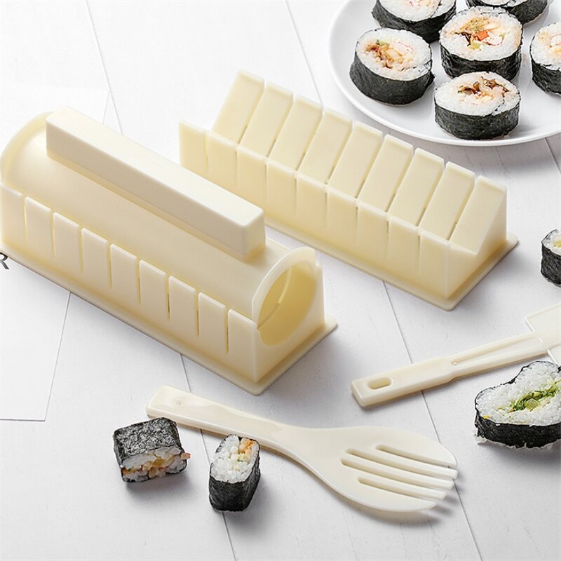 Molde multifunción para hacer Sushi, utensilio japonés de , bola de arroz, Rollo, 3 estilos