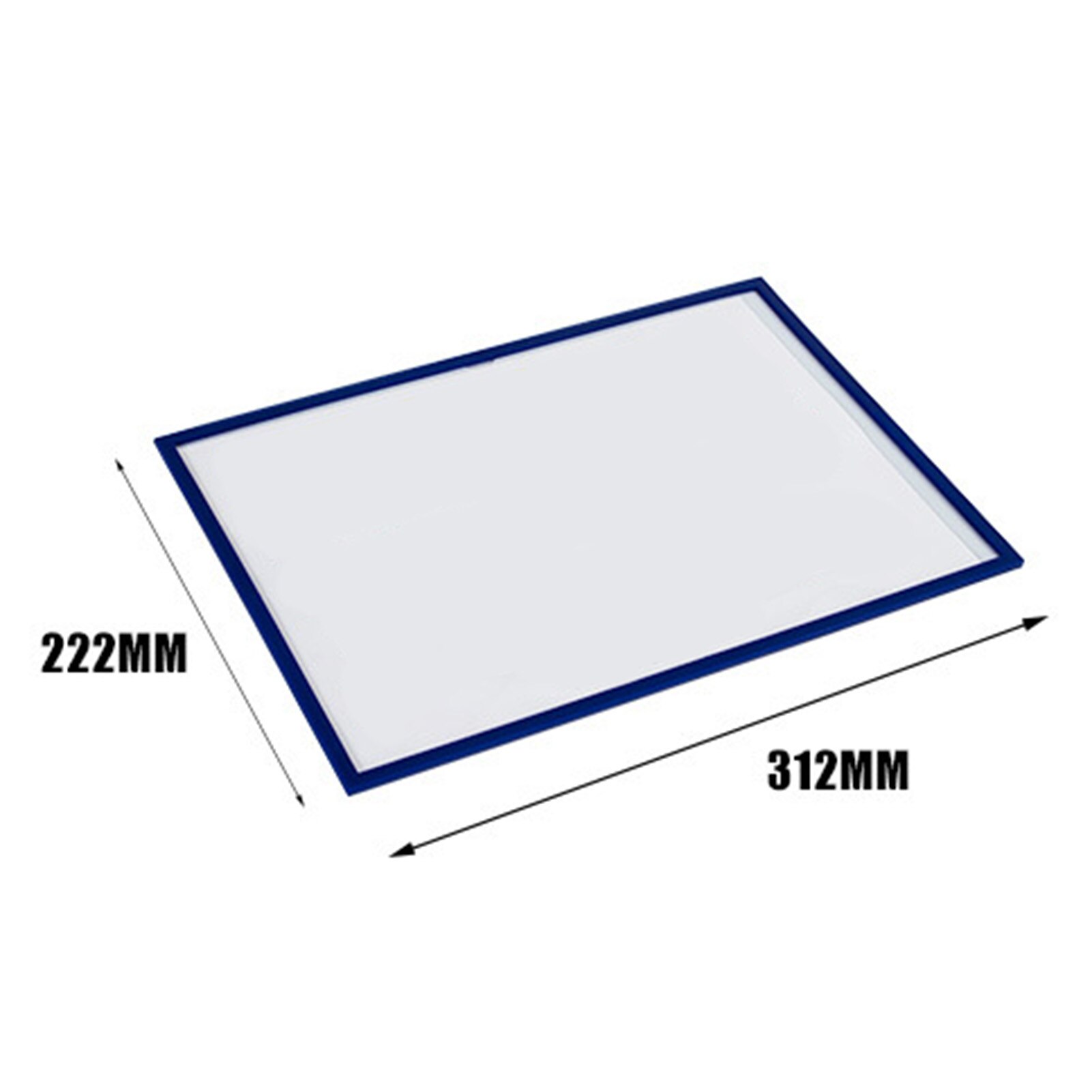 A4 Hard Rubber Sleeve File Storage Protective Cover Soft-magnetic File Bag Display